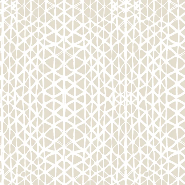 Motif Shibori Sans Couture Beige Blanc Teinture Cravate Texture Abstraite — Image vectorielle