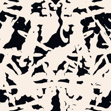 Çizgili doku deseni. Siyah beyaz Japon suluboya kusursuz baskı. Organik shibori vektör boyası arka plan. Japon kırsal batik kumaşı. Geleneksel modern soyut fayans. Psikedelik halk tasarımı.