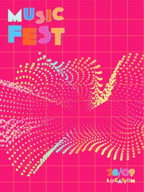 Mavi, mor, pembe, yeşil renklerde müzik kapağı. Radyo konseri ilanı. Asgari çizgi broşürü. Ses arkaplanı. Soyut yaz gradyanı. Promosyon partisi reklamları. Klasik dalga şablonu.