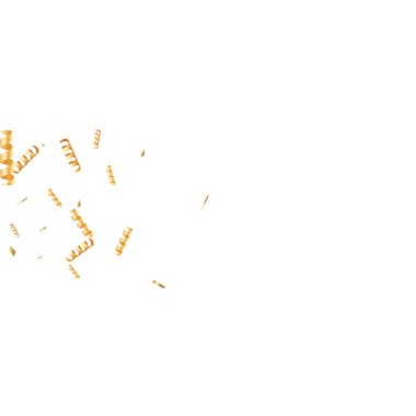  Altın konfetileri, kurdeleler. Parıldıyor. Bokeh geçmişi. Soyut altın yıldönümü davetiye şablonu. Düğün konsepti kartı. Uçan soyut parçacıklar. Patlama kutlama kartı.