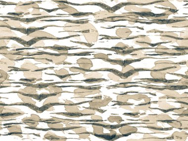 Tek renkli ve gri tonlu suluboya kamuflaj tasarımı. Soyut Safari fayansı. Zebra Deri İzi. Hayvan kamuflajı arka planı. Geometrik hayvan dokusu. Afrika deseni. Çizgili Kusursuz Desen.
