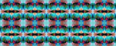 Sembol geometrik mayo deseni. Suluboya Etnik Tasarım. Kilim Rastgele Halı dokusu. Boyalı fırça Aztek arka planı. Mavi, Gri, Kırmızı Pastel Eğlenceli Dikdörtgen İkat İlişkisi. Etnik Kusursuz Desen.