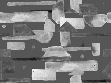 Bauhaus Kusursuz Düzen. Suluboya Geometrik Siyah ve Beyaz Çizgiler Tasarımı. Sanat Organik Geo Arkaplanı. Büyük Modern Asgari Baskı. Moda Eğlencesi Soyut Boyası Suluboya Renk Çizgileri.