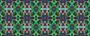 Mavi, Kırmızı, Yeşil Pastel Eğlenceli Dikdörtgen İkat İlişkisi. Etnik Kusursuz Düzen. Suluboya Etnik Tasarım. Kilim Rastgele Halı dokusu. Sembol geometrik mayo deseni. Boya fırçası Aztek Arkaplanı. 