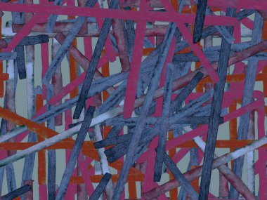 Bauhaus Kusursuz Düzen. Suluboya Geometrik Mor Çizgiler Tasarımı. Sanat Organik Geo Arkaplanı. Büyük Moda Asgari Baskısı. Moda Eğlencesi Soyut Boyası Suluboya Renk Çizgileri.