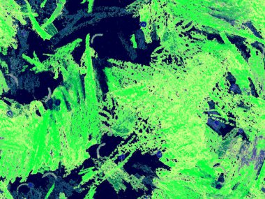 Güzel pastel boya dokusu. Yatay Şablon için Yeşil Arkaplanda Sevimli Büyük Moda Geometrik Kusursuz Desen. Büyük Modern Asgari Baskı. Moda Boya Dokusu.