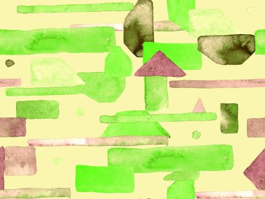 Bauhaus Kusursuz Düzen. Suluboya Geometrik Sarı Safran Çizgileri Tasarımı. Sanat Organik Geo Arkaplanı. Büyük Moda Asgari Baskı. Moda Eğlencesi Soyut Boyası Suluboya Renk Çizgileri.