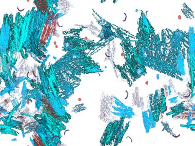 Yaratıcı Boya Başlığı. Şirin Büyük Sanatsal Geometrik Mavinin Kusursuz Şablonu, Yatay Şablon için Indigo Arkaplanı. Büyük Yaratıcı Asgari Yazdırma. Soyut Boya Başlığı.