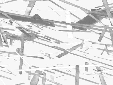 Bauhaus Kusursuz Düzen. Suluboya Geometrik Siyah ve Beyaz Çizgiler Tasarımı. Sanat Organik Geo Arkaplanı. Büyük Sanatsal Asgari Baskı. Moda Eğlencesi Soyut Boyası Suluboya Renk Çizgileri.