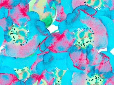 Egzotik Mayo Tasarımı. Hawaii Kova Parmak izi. Klasik Peonie Eco Rapport. Suluboya Güller, Şakayık ve Yapraksız Kalıp. Yaz Çiçeği Arkaplanı. Botanik Çiçek İllüstrasyonu.