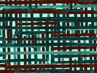 Bauhaus Kusursuz Düzen. Suluboya Geometrik Yeşil Teal Çizgileri Tasarımı. Sanat Organik Geo Arkaplanı. Büyük Olağandışı Asgari Parmak izi. Moda Eğlencesi Soyut Boyası Suluboya Renk Çizgileri.