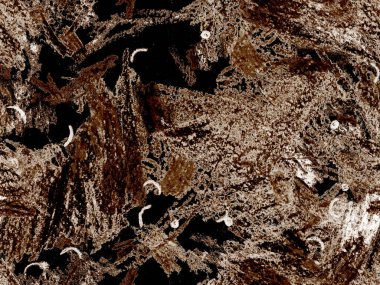 Modern Doodle Header. Brown 'daki Şirin Büyük Moda Geometrik Kusursuz Desen Yatay Şablon için Kara Arkaplan. Büyük Çağdaş Asgari Yazdırma. Pastel Doodle Başlığı.