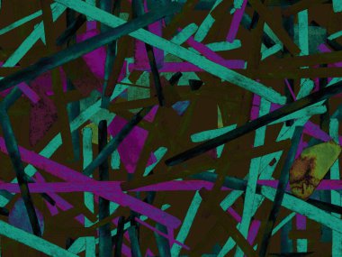 Bauhaus Kusursuz Düzen. Suluboya Geometrik İndigo, Mavi Çizgiler Tasarımı. Sanat Organik Geo Arkaplanı. Büyük Olağandışı Asgari Parmak izi. Moda Eğlencesi Soyut Boyası Suluboya Renk Çizgileri.