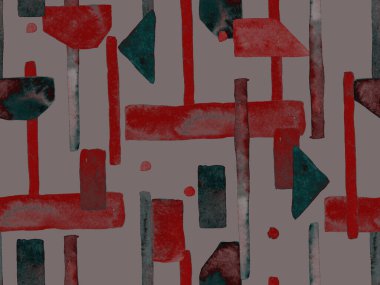 Bauhaus Kusursuz Düzen. Suluboya Geometrik Mor Çizgiler Tasarımı. Sanat Organik Geo Arkaplanı. Büyük Yaratıcı Asgari Yazdırma. Moda Eğlencesi Soyut Boyası Suluboya Renk Çizgileri.