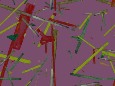 Bauhaus Kusursuz Düzen. Suluboya Geometrik Kırmızı Pembe Çizgiler Tasarımı. Sanat Organik Geo Arkaplanı. Büyük Modern Asgari Baskı. Moda Eğlencesi Soyut Boyası Suluboya Renk Çizgileri.