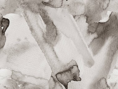 Psikedelik Kâğıt. Monokrom ve Gri Tonlu Klasik Doku Çizimi. Geometrik Suluboya Kumaş Tasarımı. Sıvı, dikişsiz kiremit. Suluboya kusursuz desen. Soyut Doku Arkaplanı.