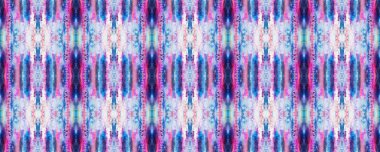 Boyalı fırça Aztek arka planı. Mavi, Kırmızı, Mor Pastel Eğlenceli Dikdörtgen İkat İlişkisi. Etnik Kusursuz Düzen. Kilim Rastgele Halı dokusu. Suluboya Etnik Tasarım. Sembol Geometrik Mayo Şablonu. 