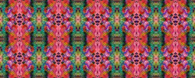 Mavi, Kırmızı, Yeşil Pastel Eğlenceli Dikdörtgen İkat İlişkisi. Etnik Kusursuz Düzen. Kilim Rastgele Halı dokusu. Suluboya Etnik Tasarım. Sembol geometrik mayo deseni. Boya fırçası Aztek Arkaplanı. 