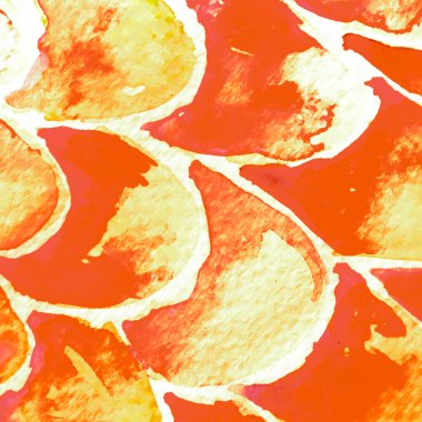 Bronz Portakal Yılan Tasarımı. Suluboya El Çizilmiş Piton Yazısı. Kobra Derisi Egzotik Doku. Geometrik Yılan Arkaplanı. Zehir ve Yılan derisi. Suluboya El Boyalı Arkaplan.