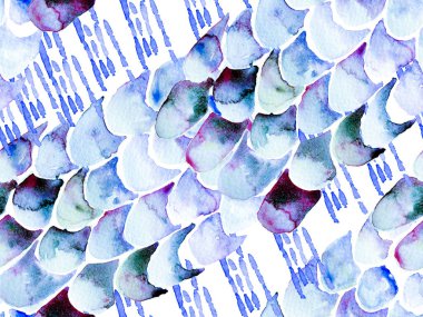 Mavi leopar desensiz Indigo deniz mavisi. Suluboya El Çita Yazısı. Vahşi Cilt Egzotik Doku. Geometrik Kürk arka planı. Leopar ve Jaguar Deri. Suluboya El Boyalı Cilt Deseni.