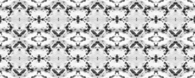 Siyah ve Beyaz Etnik Kusursuz Düzen. Suluboya Etnik Tasarım. Boya fırçası Python arka planı. Sembol geometrik mayo deseni. Eğlenceli Dikdörtgen İkat Uyumu. Yılan Derisi Rastgele Doku.