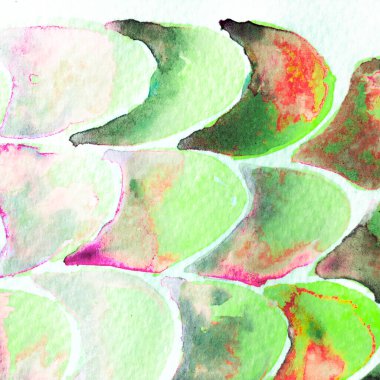 Deniz köpüğü yeşili Yılan Tasarımı. Suluboya El Çizilmiş Piton Yazısı. Kobra Derisi Egzotik Doku. Geometrik Yılan Arkaplanı. Zehir ve Yılan derisi. Suluboya El Boyalı Arkaplan.