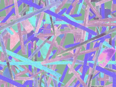 Bauhaus Kusursuz Düzen. Suluboya Geometrik İndigo, Mavi Çizgiler Tasarımı. Sanat Organik Geo Arkaplanı. Büyük Yaratıcı Asgari Baskı. Moda Eğlencesi Soyut Boyası Suluboya Renk Çizgileri.