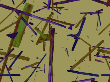 Bauhaus Kusursuz Düzen. Suluboya Geometrik Yeşil Teal Çizgileri Tasarımı. Sanat Organik Geo Arkaplanı. Büyük Sanatsal Asgari Baskı. Moda Eğlencesi Soyut Boyası Suluboya Renk Çizgileri.