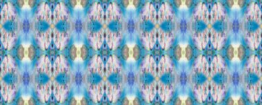 Kilim Rastgele Halı dokusu. Sembol geometrik mayo deseni. Boyalı fırça Aztek arka planı. Mavi, Gri, Yeşil Pastel Eğlenceli Dikdörtgen İkat İlişkisi. Etnik Kusursuz Düzen. Suluboya Etnik Tasarım. 