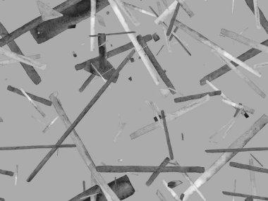 Bauhaus Kusursuz Düzen. Suluboya Geometrik Siyah ve Beyaz Çizgiler Tasarımı. Sanat Organik Geo Arkaplanı. Büyük Modern Asgari Baskı. Moda Eğlencesi Soyut Boyası Suluboya Renk Çizgileri.