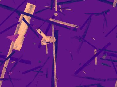 Bauhaus Kusursuz Düzen. Suluboya Geometrik Mor Çizgiler Tasarımı. Sanat Organik Geo Arkaplanı. Büyük Modern Asgari Baskı. Moda Eğlencesi Soyut Boyası Suluboya Renk Çizgileri.