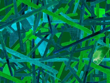 Bauhaus Kusursuz Düzen. Suluboya Geometrik Yeşil Teal Çizgileri Tasarımı. Sanat Organik Geo Arkaplanı. Büyük Moda Asgari Baskı. Moda Eğlencesi Soyut Boyası Suluboya Renk Çizgileri.