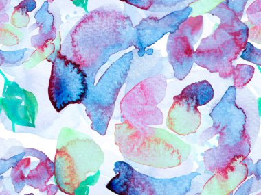 Yaz Çiçeği Arkaplanı. Botanik Çiçek İllüstrasyonu. Egzotik Mayo Tasarımı. Hawaii Kova Parmak izi. Suluboya Güller, Şakayık ve Yapraksız Kalıp. Vintage Peonie Eko Uyum. 