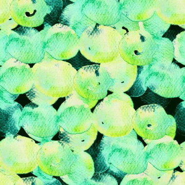 Minimum geometrik suluboya deseni. Islak sıvı fırça boya arka planı. Soyut şablon kusursuz tasarım. Kova minimumu mayo dairesi izi. Moda, basit bir süs. Modern spot arkaplanı.