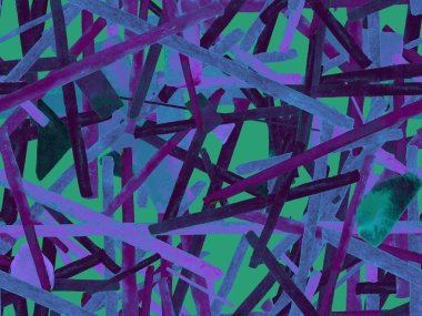 Bauhaus Kusursuz Düzen. Suluboya Geometrik İndigo, Mavi Çizgiler Tasarımı. Sanat Organik Geo Arkaplanı. Büyük Modern Asgari Baskı. Moda Eğlencesi Soyut Boyası Suluboya Renk Çizgileri.