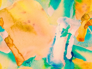 Green ve Aqua Menthe Vintage Doku İllüstrasyonu. Psikedelik Kâğıt. Geometrik Suluboya Kumaş Tasarımı. Sıvı, dikişsiz kiremit. Suluboya kusursuz desen. Soyut Doku Arkaplanı.