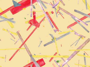 Bauhaus Kusursuz Düzen. Suluboya Geometrik Sarı Safran Çizgileri Tasarımı. Sanat Organik Geo Arkaplanı. Büyük Yaratıcı Asgari Yazdırma. Moda Eğlencesi Soyut Boyası Suluboya Renk Çizgileri.