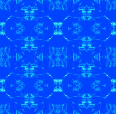 Suluboya el çizimi batik. Yaz mürekkebi Japon çizimi. El yapımı suluboya gömlek boya desenli. Aztek kaleydoskop dokusu. Shibori kusursuz iz. Boya desenli kravat. İndigo ve Mavi