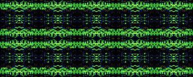 Etnik Kusursuz Düzen. Suluboya Etnik Tasarım. Boya fırçası Python arka planı. Sembol geometrik mayo deseni. Eğlenceli Dikdörtgen İkat Uyumu. Turkuaz ve siyah Yılan Derisi Rastgele Doku.