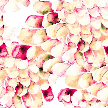 Terracotta Kırmızı Yılan Kusursuz Şablon. Suluboya El Çizilmiş Piton Yazısı. Kobra Derisi Egzotik Doku. Geometrik Yılan Arkaplanı. Zehir ve Yılan derisi. Suluboya El Boyalı Döşeme Deseni.