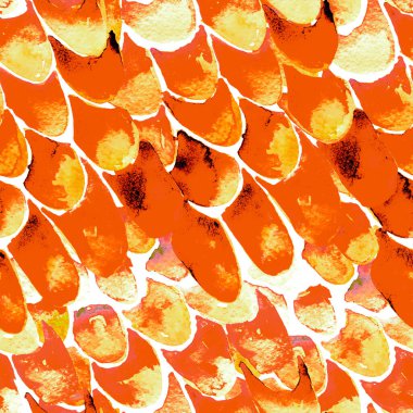 Pas turuncu yılanı kusursuz desen. Suluboya El Çizilmiş Piton Yazısı. Kobra Derisi Egzotik Doku. Geometrik Yılan Arkaplanı. Zehir ve Yılan derisi. Suluboya El Boyalı Döşeme Deseni.