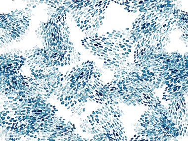 Mavi leopar desensiz Indigo deniz mavisi. Suluboya El Çita Yazısı. Vahşi Cilt Egzotik Doku. Geometrik Kürk arka planı. Leopar ve Jaguar Deri. Suluboya El Boyalı Cilt Deseni.