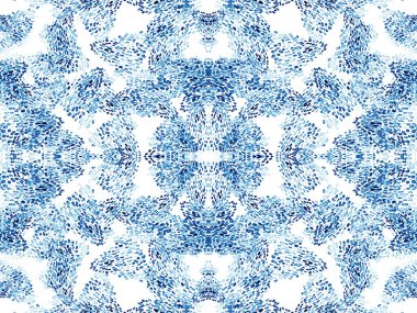 Çivit mavisi, kusursuz hayvan deseni. Suluboya el izi. Afrika egzotik kamuflajı. Geometrik suluboya arka plan. Vahşi hayvan kürkü dokusu. Suluboya El Boyalı Cilt Deseni.