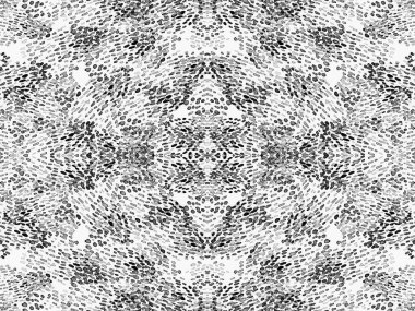 Siyah ve Beyaz Hayvani Kusursuz Şablon. Suluboya el izi. Afrika egzotik kamuflajı. Geometrik suluboya arka plan. Vahşi hayvan kürkü dokusu. Suluboya El Boyalı Cilt Deseni.