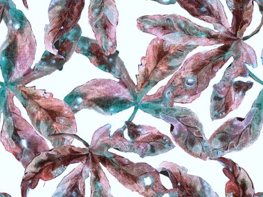 Kalın Çiçek deseni. Kahverengi Arkaplanda Büyük Hawaii Kusursuz Parmak izi, Kara Arkaplan. Büyük Orman Baharı Maracuja Sonsuz Arkaplanı. Modern Kalın Çiçek Deseni.