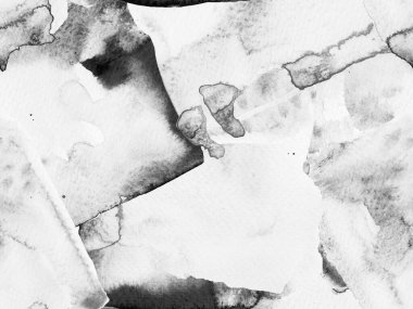 Geometrik Suluboya Kumaş Tasarımı. Sıvı, dikişsiz kiremit. Psikedelik Kâğıt. Klasik Doku İllüstrasyonu. Suluboya kusursuz desen. Soyut Doku Arkaplanı. Monokrom ve Gri Pul