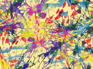 Püskürme izi yok. Kırmızı suluboya fırça darbesi grunge tasarımı. Suluboya boya boya tasarımı. Kademeli mürekkep lekeleri. Çamur tabakası. Sıvı damlayan fırça sonsuz iz.