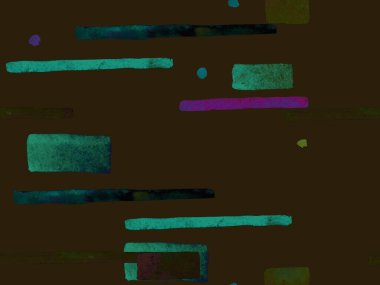 Bauhaus Kusursuz Düzen. Suluboya Geometrik Yeşil Teal Çizgileri Tasarımı. Sanat Organik Geo Arkaplanı. Büyük Sanatsal Asgari Baskı. Moda Eğlencesi Soyut Boyası Suluboya Renk Çizgileri.