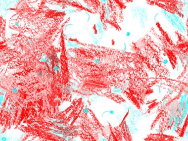 Soyut Başlık Deseni. Kırmızı 'da Şirin Büyük Çağdaş Geometrik Desen, Yatay Şablon' da Pembe Arkaplan. Büyük Sanatsal Asgari Baskı. Sanatsal Başlık Deseni.