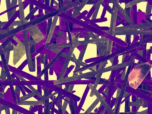 Bauhaus Kusursuz Düzen. Suluboya Geometrik Mor Çizgiler Tasarımı. Sanat Organik Geo Arkaplanı. Büyük Çağdaş Küçük Yazdırma. Moda Eğlencesi Soyut Boyası Suluboya Renk Çizgileri.